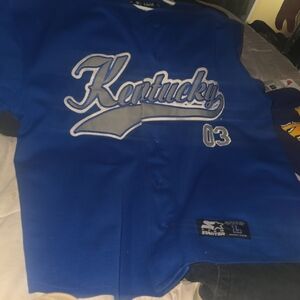 Starter Royal Blue Kentucky Kids Jersey